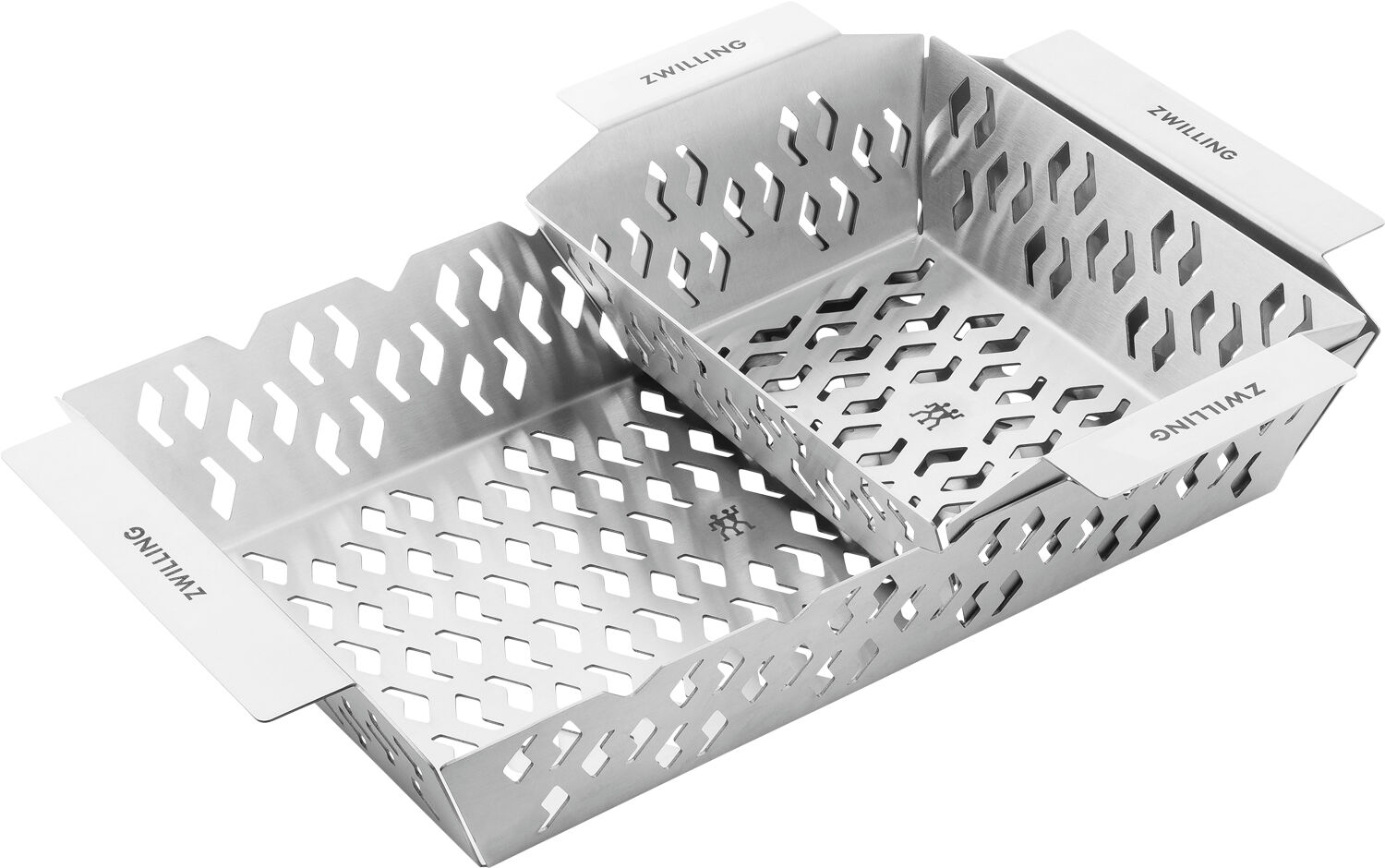 BBQ+ Grillkurv-s&aelig;t S/M2 S&oslash;lv