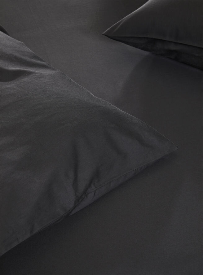 Harmoni stonewashed pudebetræk dæmpet sort