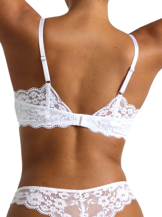 Lilja t-skjorte-BH med blonder