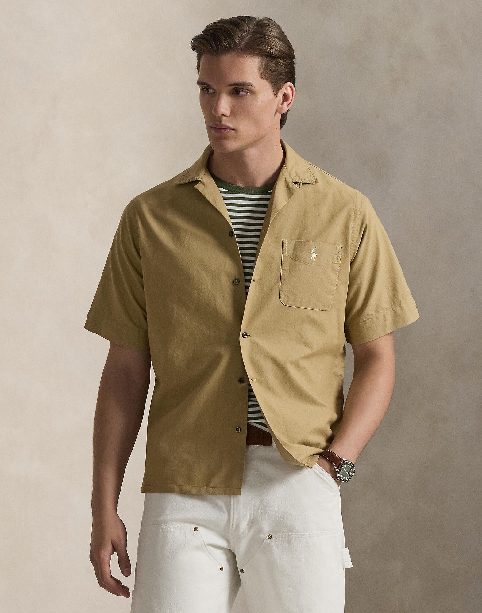 Classic Fit Oxford Camp Shirt