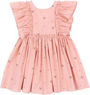 EVIA FRILL DRESS GOTS
