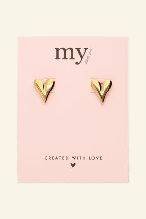 Ear studs heart