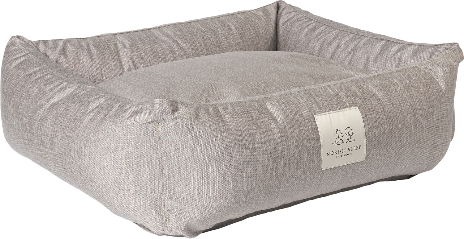 Fossflakes Dog bed Soft Grey