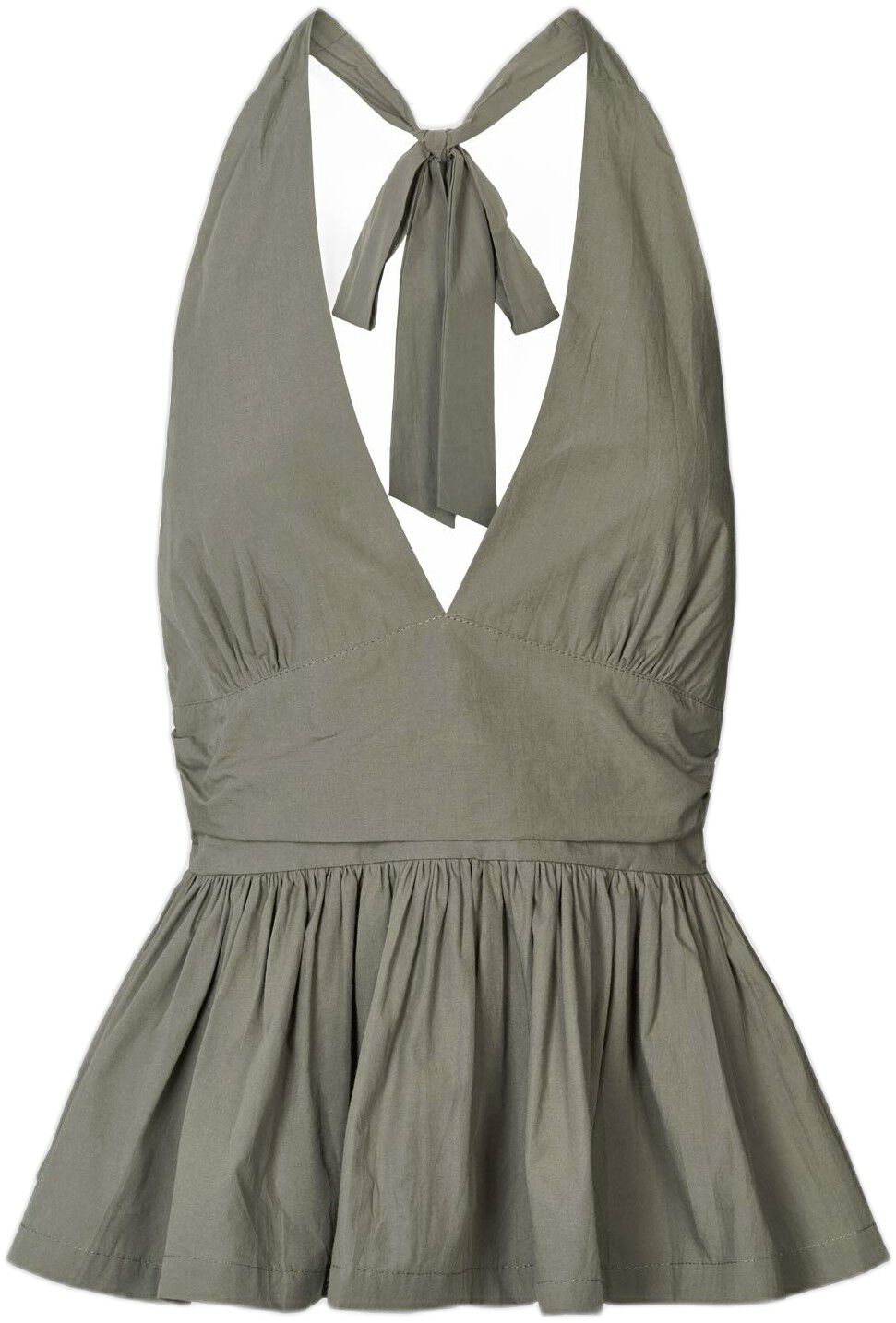 Poplin halter top - Izma