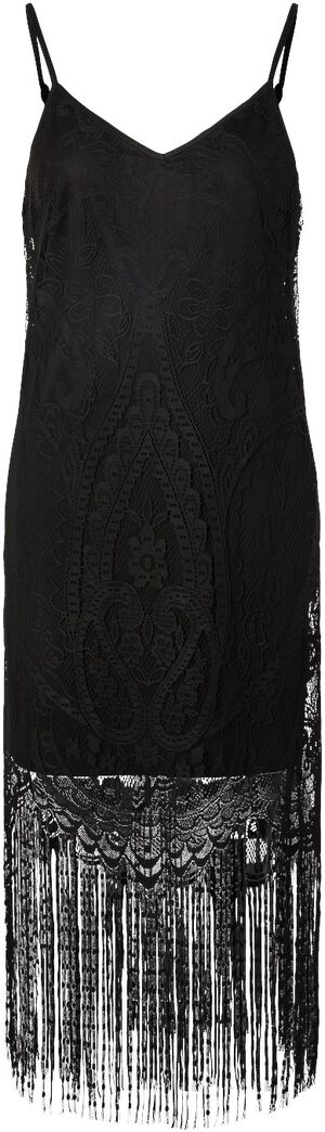 PCCLAIR STRAP LACE TASSELS DRESS KC