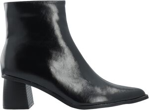 BIALEONORA Short Zip Boot Faux Leather