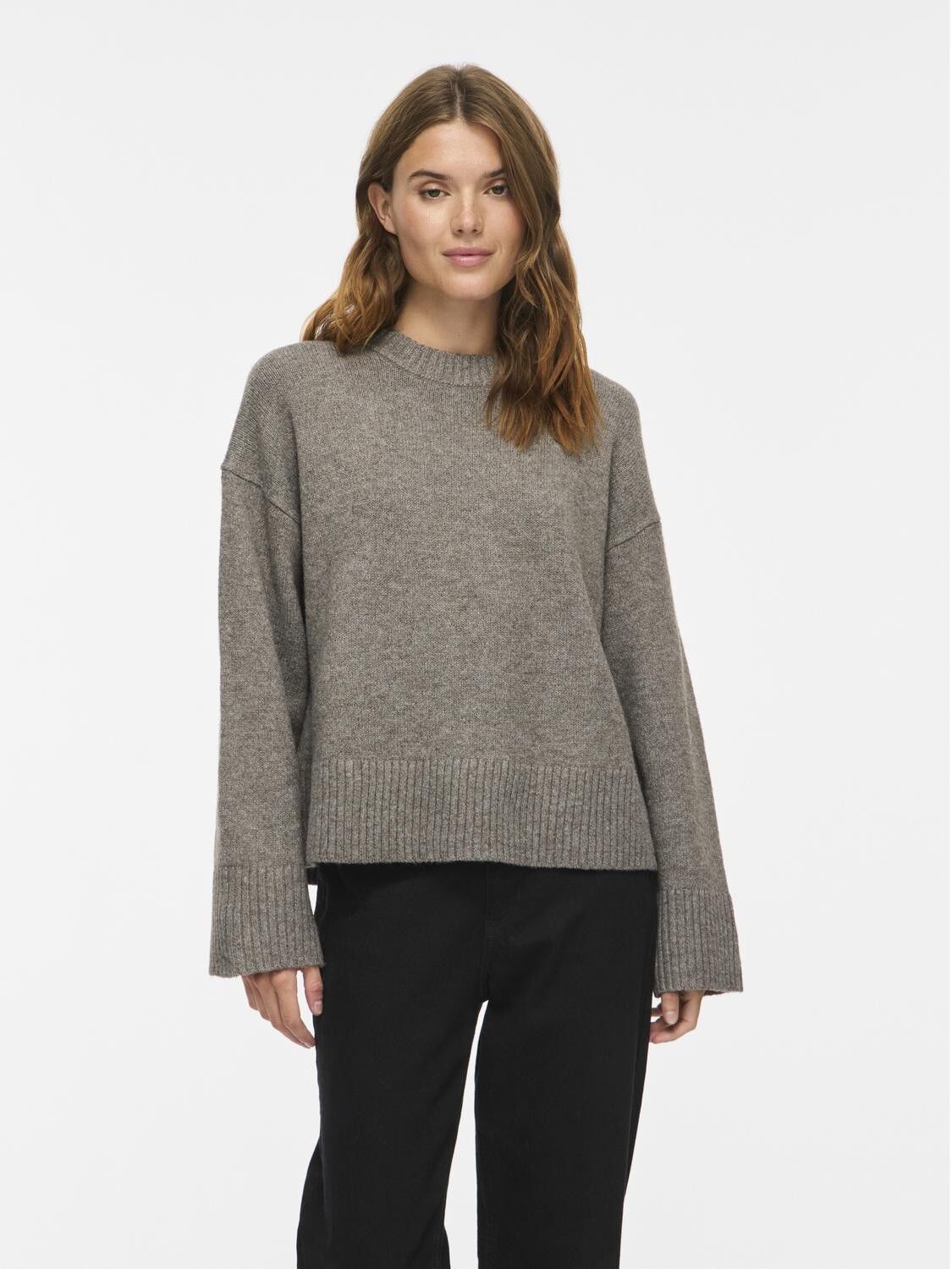 Visia L/S O-Neck Knit Pullover