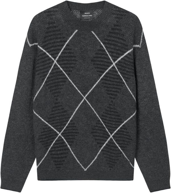 Comfy Wool Adam Argyle Knit