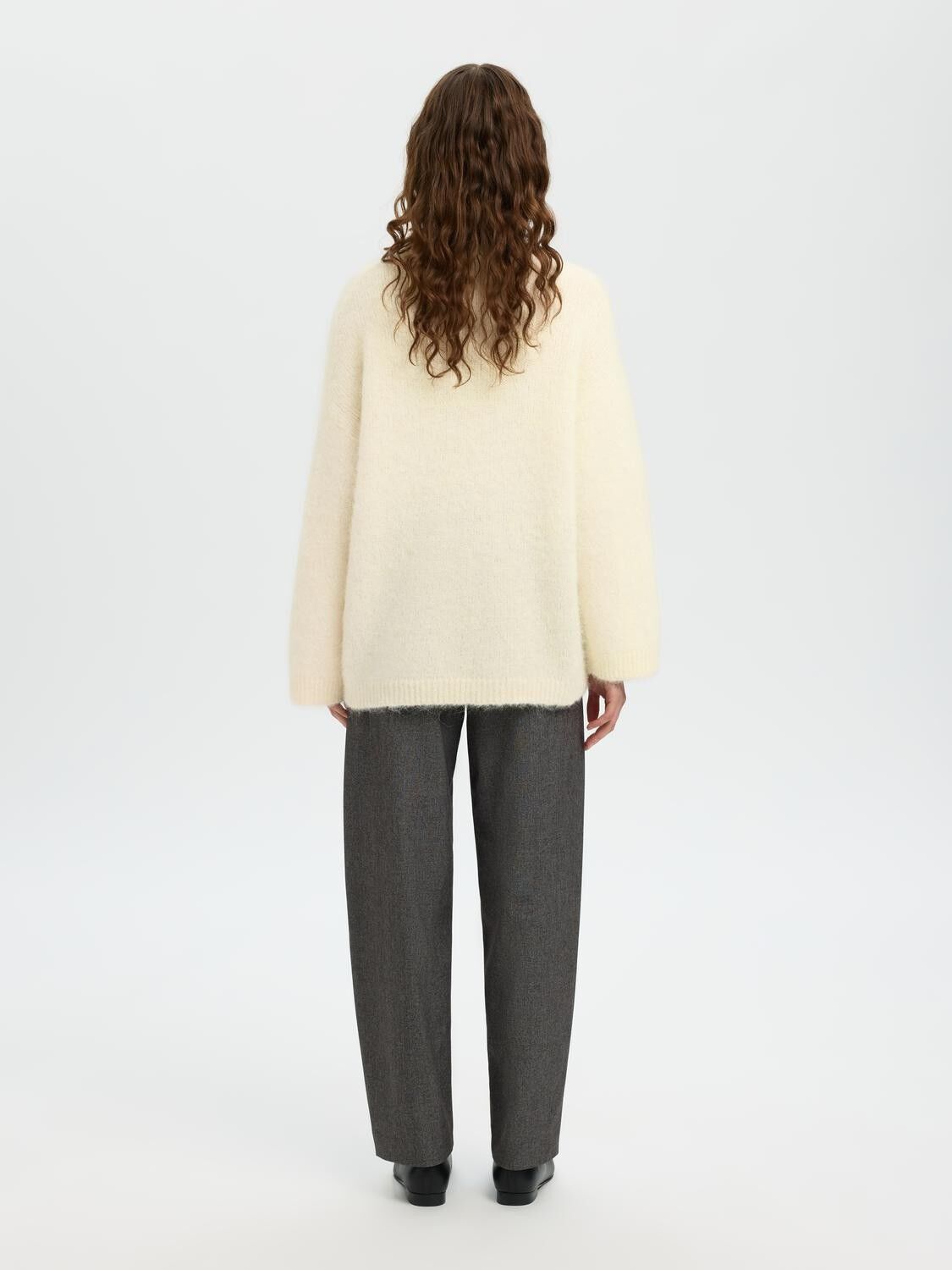 Slfgabriella Ls Knit New O-Neck Noos