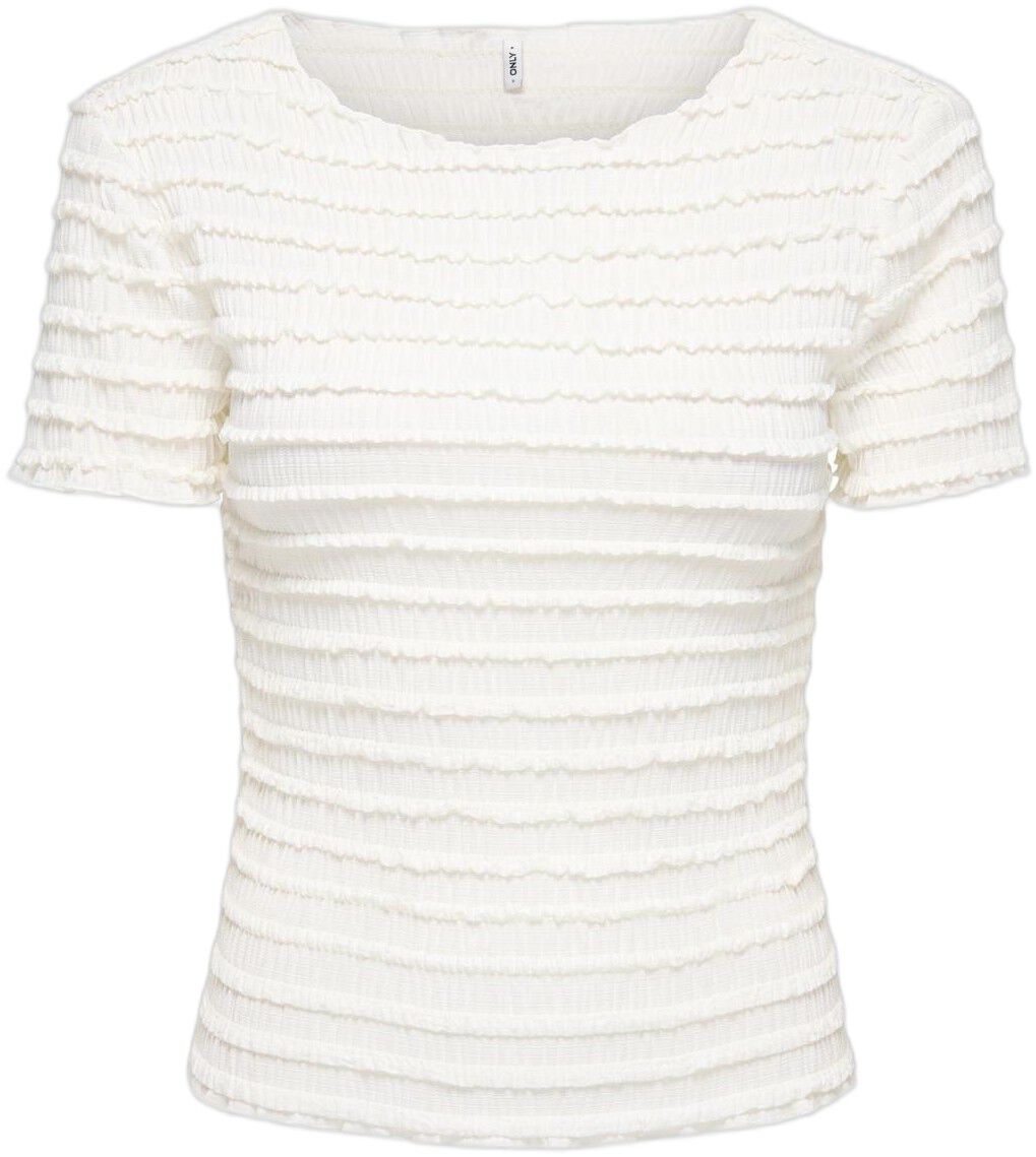 Onlvera S/S O-Neck Smock Top Jrs
