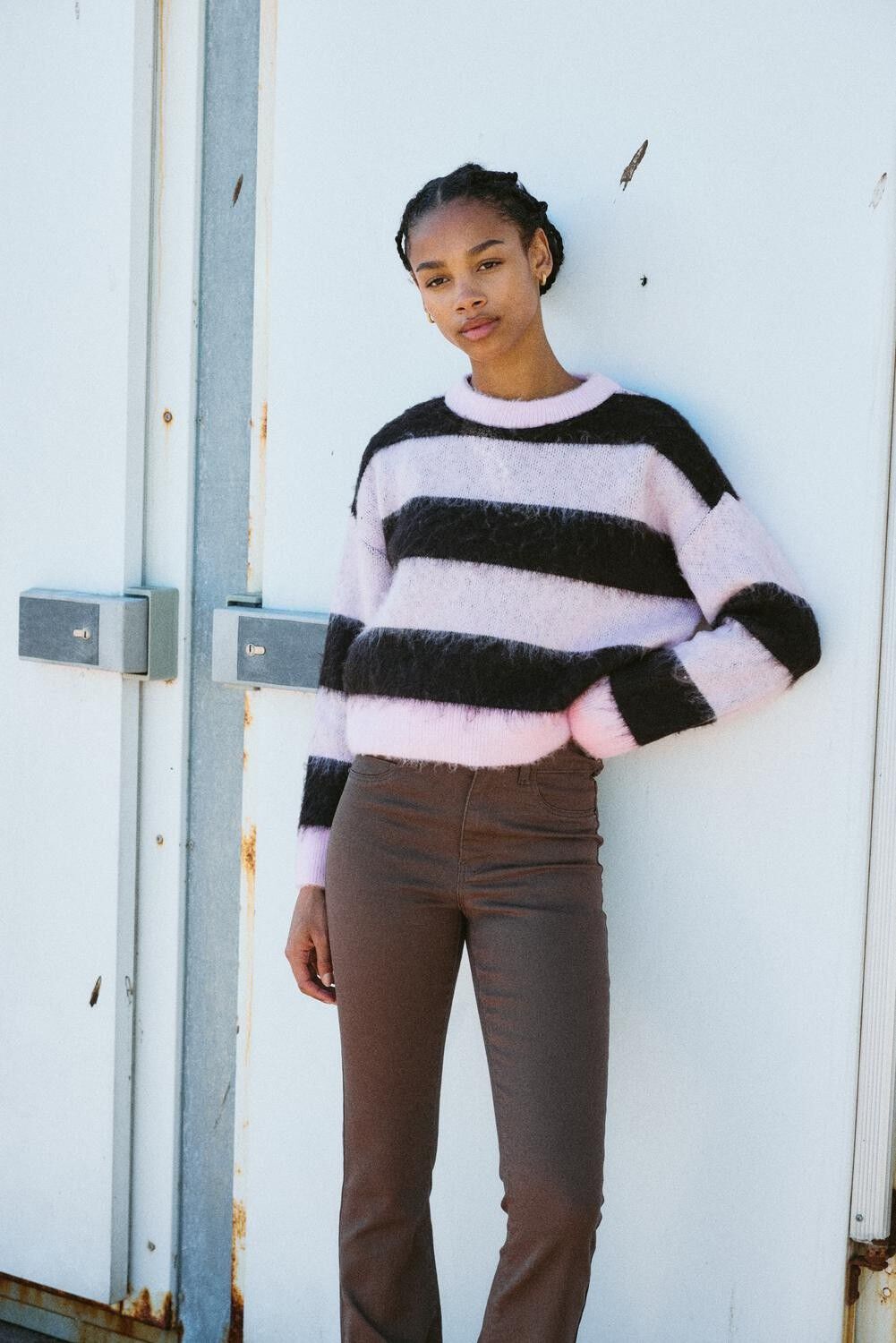 NMSOFF L/S O-NECK KNIT NOOS
