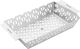 BBQ+ Grillkurv M Sølv Rektangulær