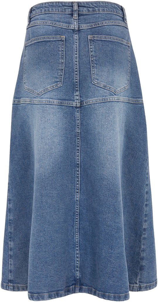 SRWilla Midi Skirt Denim