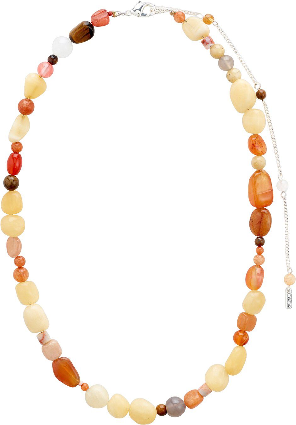 IRIS halsk&aelig;de s&oslash;lvbelagt/multi