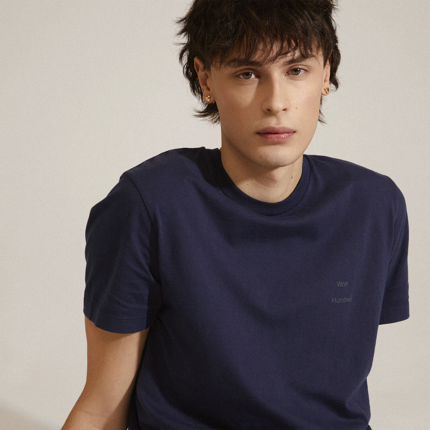 SOPHIA recycled heart earrings gold-plated