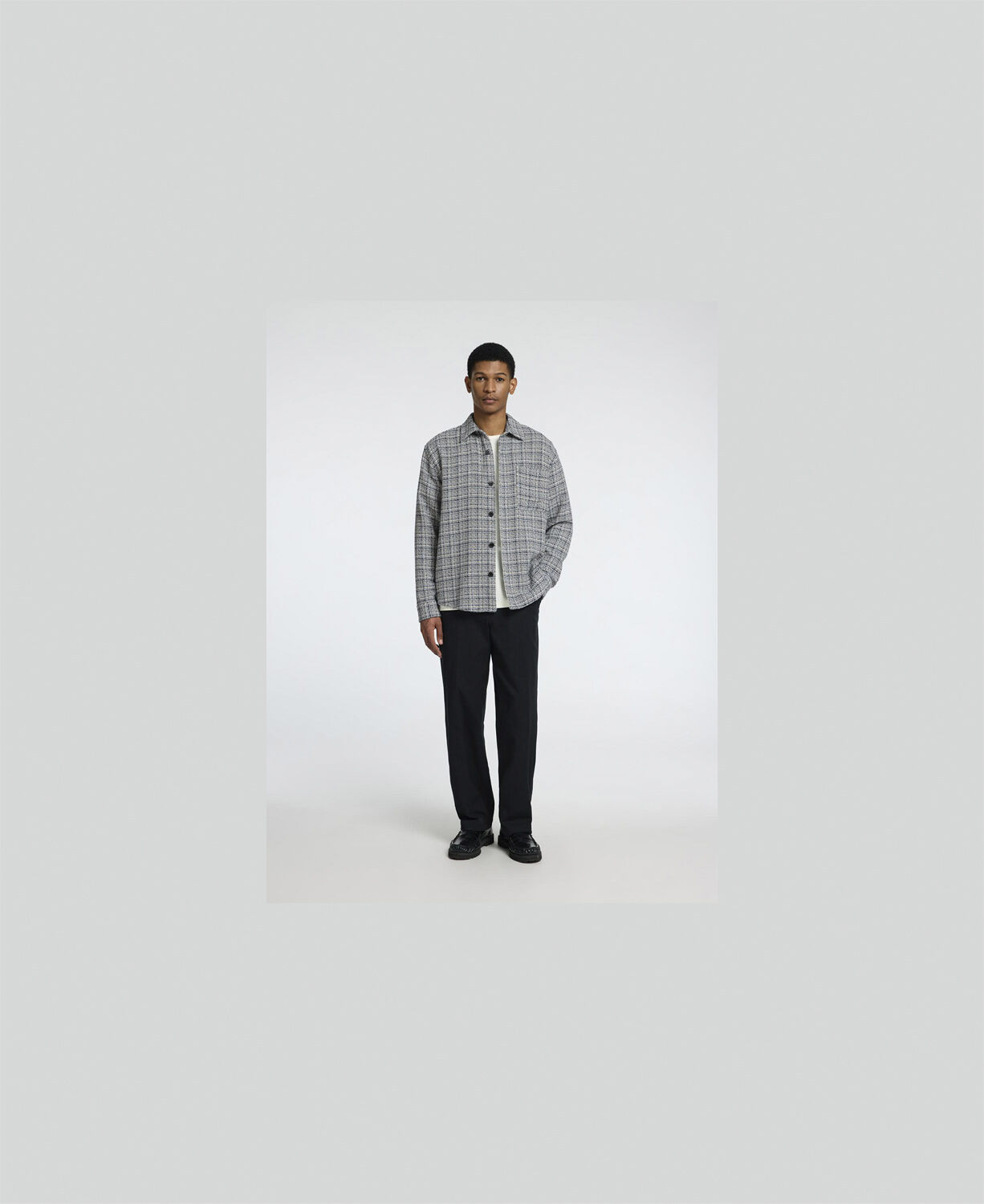 SLHRELAXMIKE NF BOUCLE OVERSHIRT