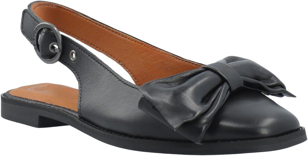 CASDIANA Bow Slingback Soft Leather