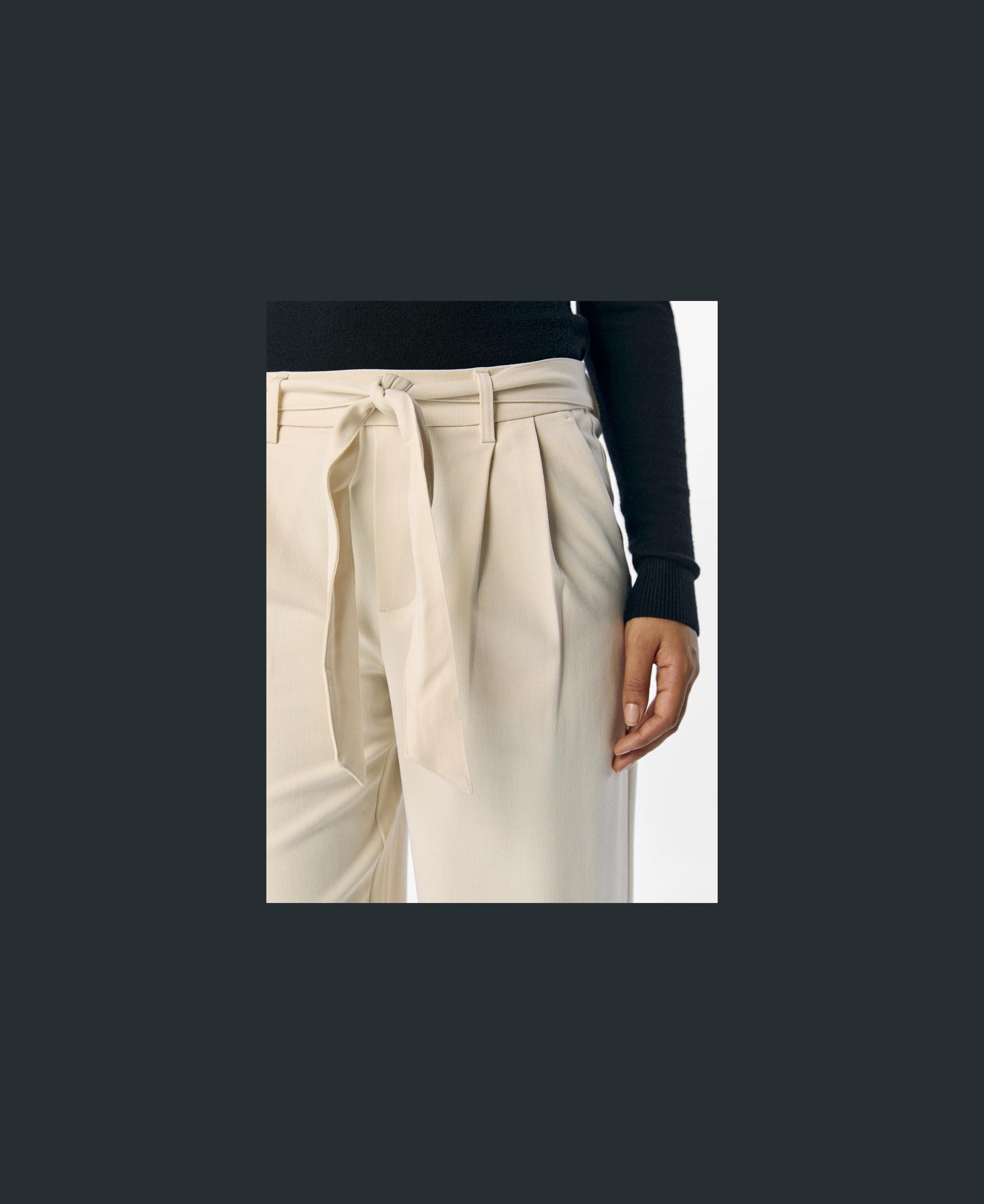 OBJLISA MW STRAIGHT TIE PANT DIV