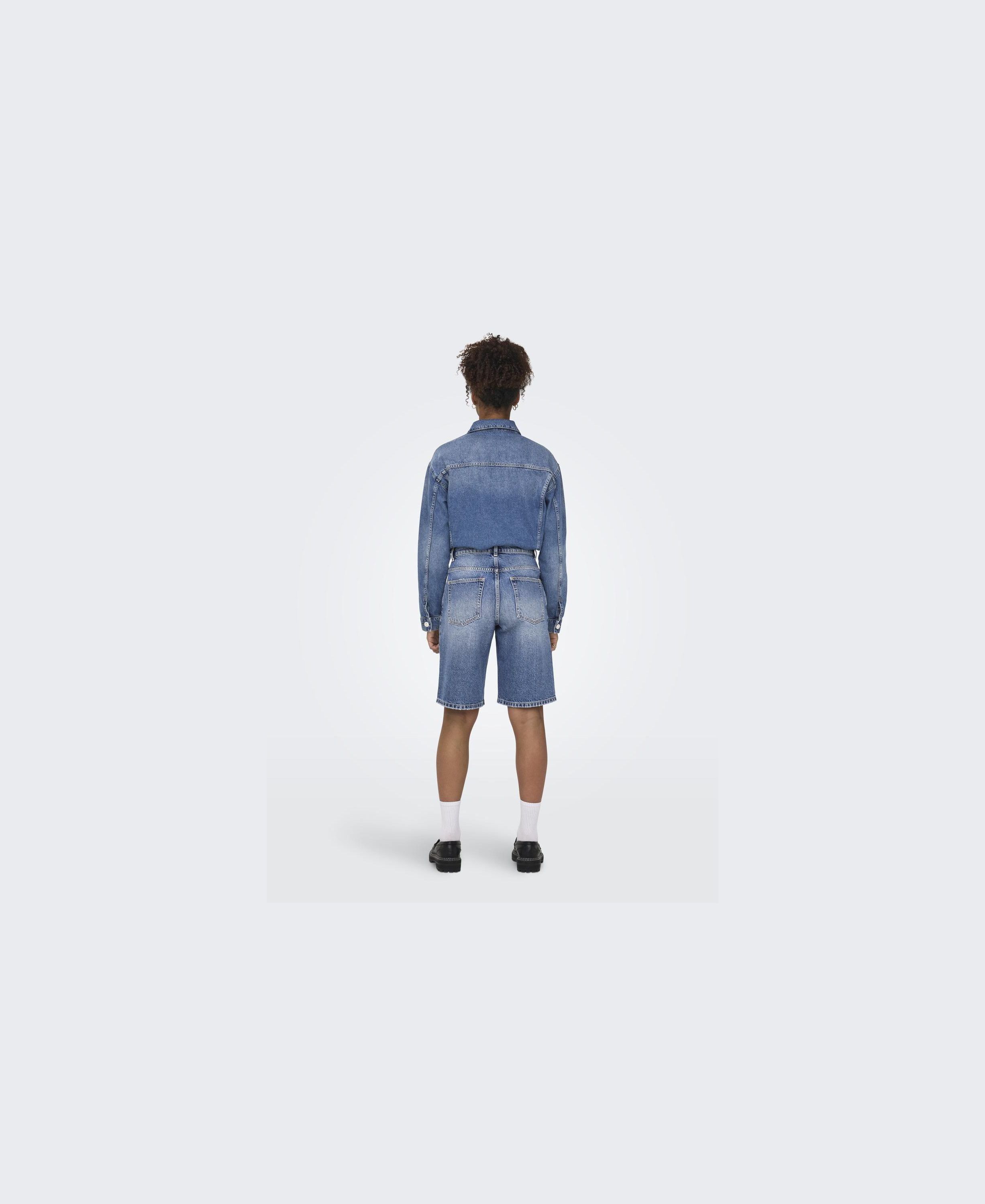 ONLMATE REG BAGGY LONG SHORTS DNM N