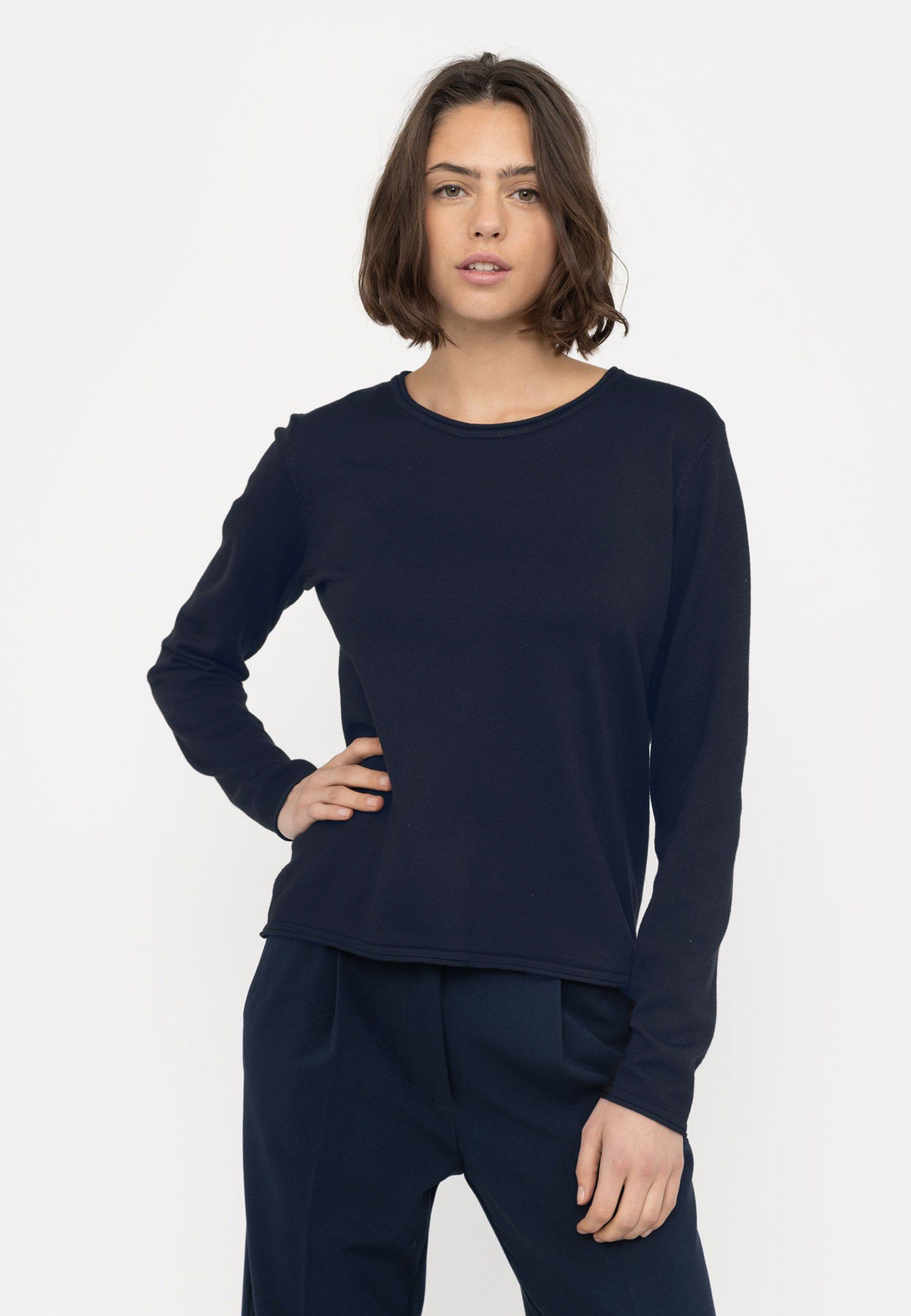 SRMarla O-Neck Roll Edge knit