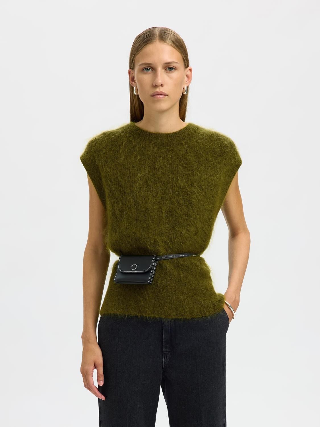 SLFMIRA SL MOHAIR KNIT VEST