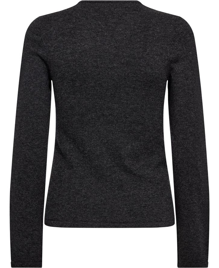 Wave cardigan Grey Cashmere Blend-36