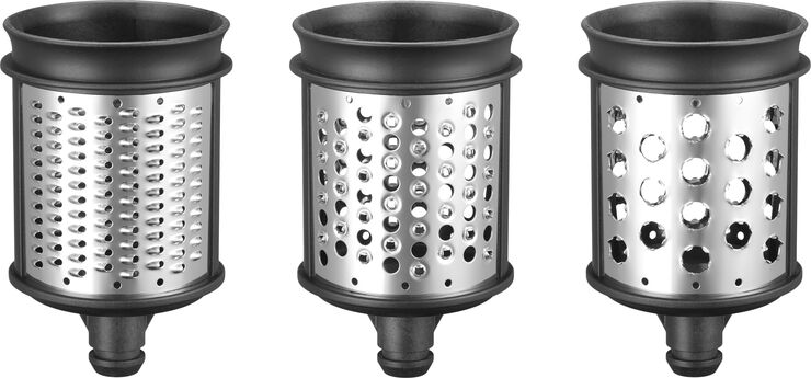 Trommelsett til kjøkkenmaskin-grønnsakssnitter stå