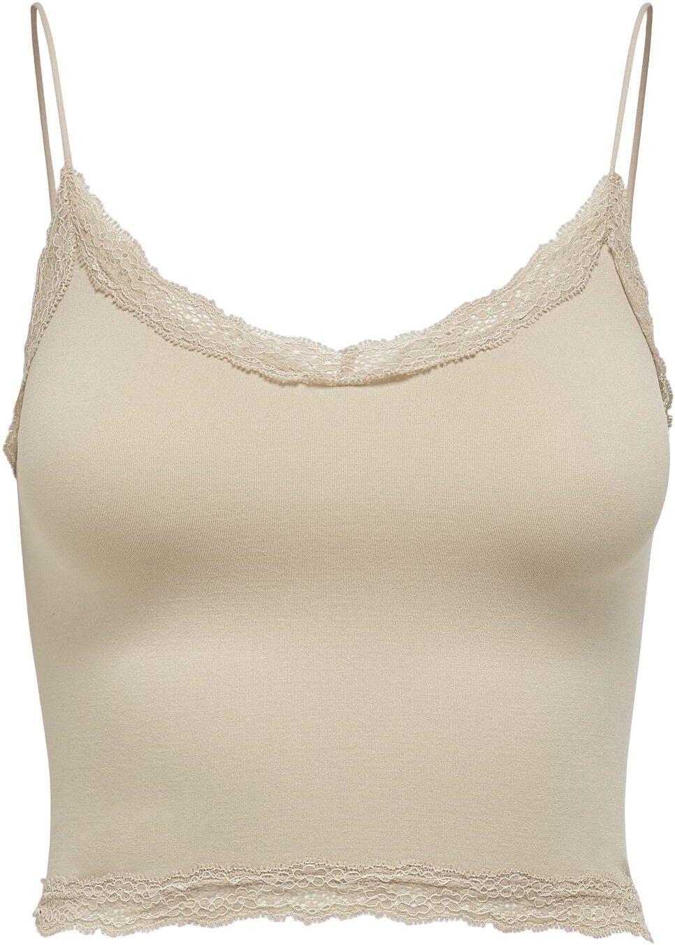 ONLVICKY LACE SEAMLESS CROPPED TOP
