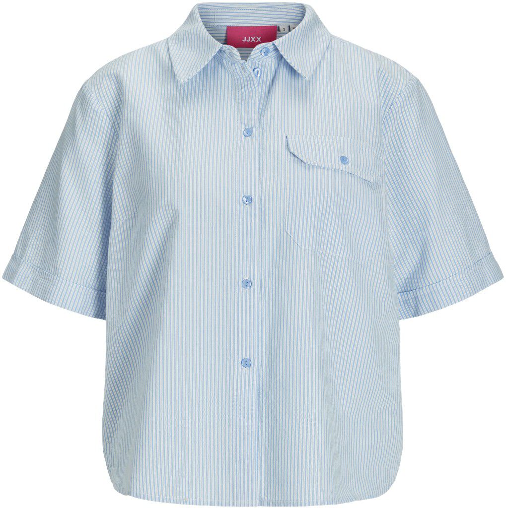 JXSIVA OXFORD SS POCKET SHIRT WVN