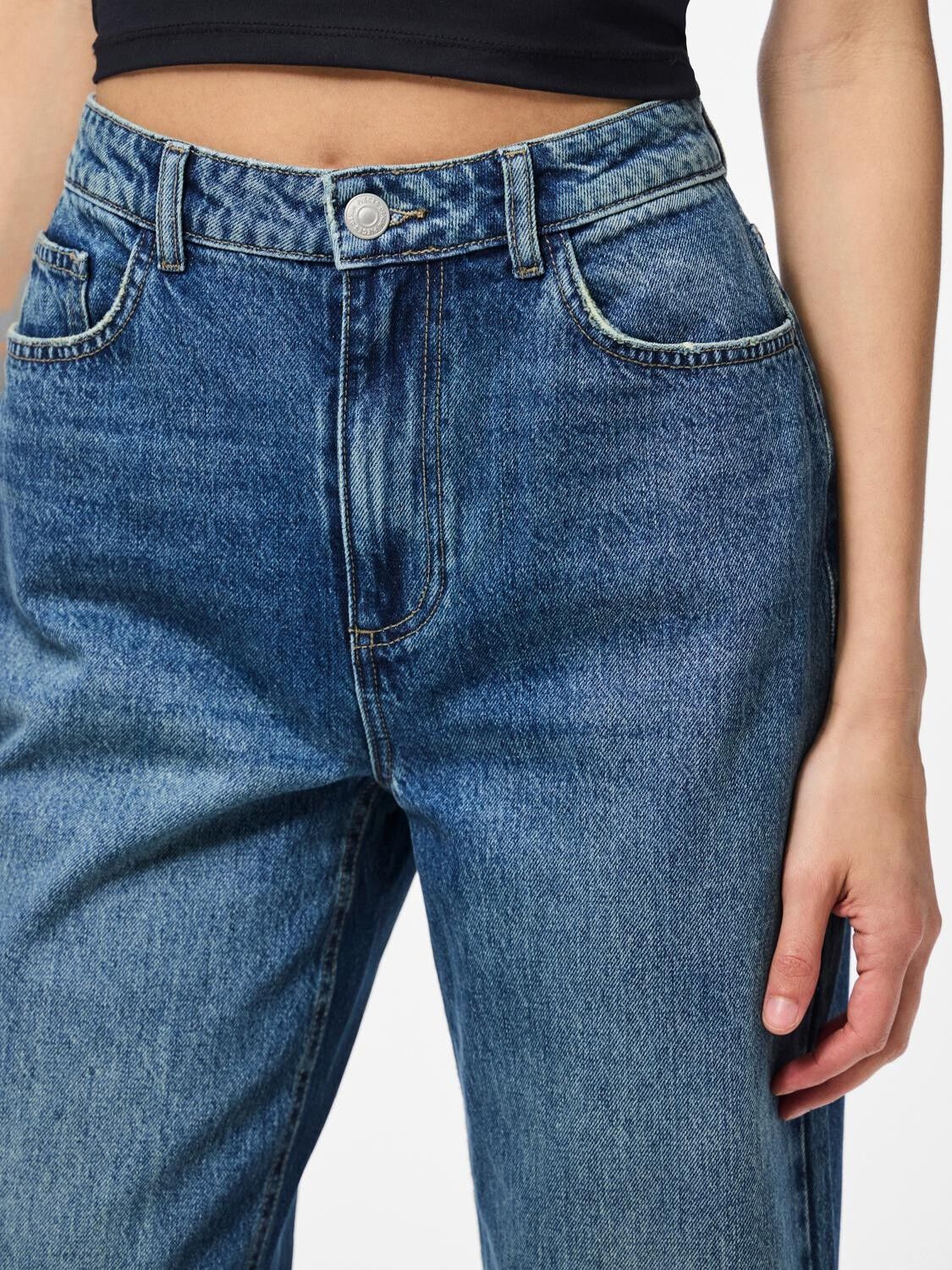 PCKATE HW STRAIGHT JEANS MB NOOS BC