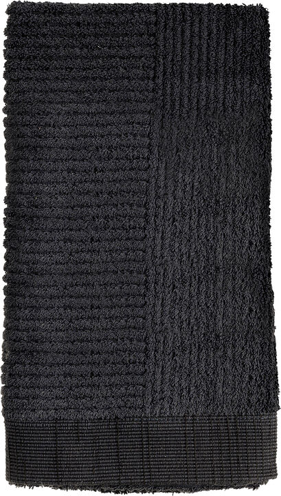 Håndklæde sort Classic 50x100