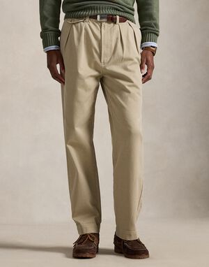 Whitman Relaxed Fit Pleated Chino Pant