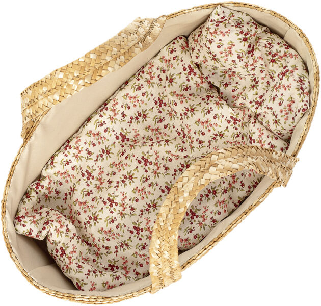 Moseskurv 35cm m senget&oslash;j