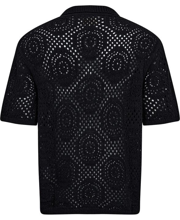 SWEATER CAMP SHIRT POINTELLE C