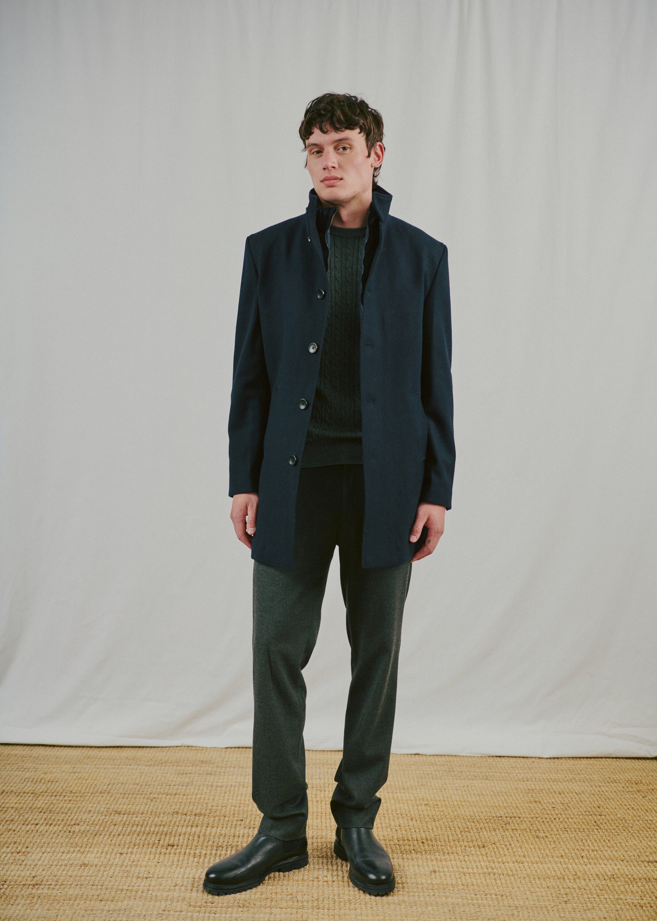 Bs Ontario Slim Fit Coat