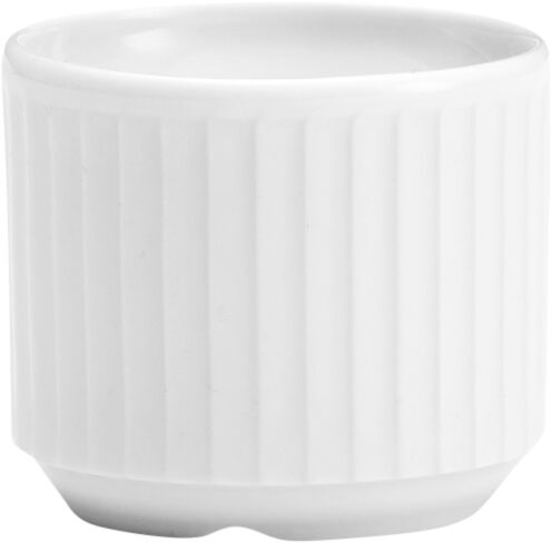 "&Atilde;ggkopp Pliss&Atilde;&copy; 4 cl 4,8 x 4 cm Vit"