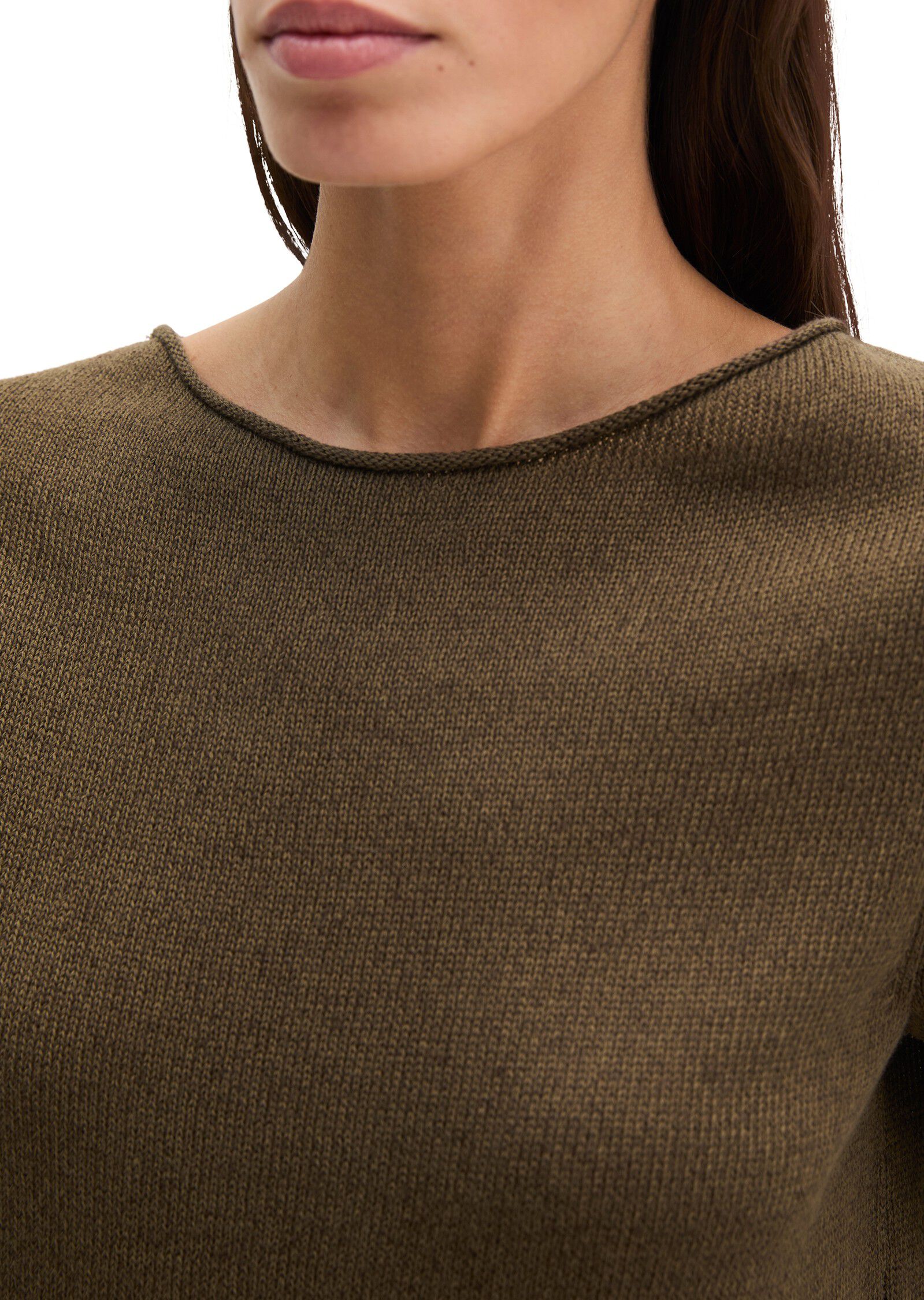 Pullover, shortsleeve, round-neck