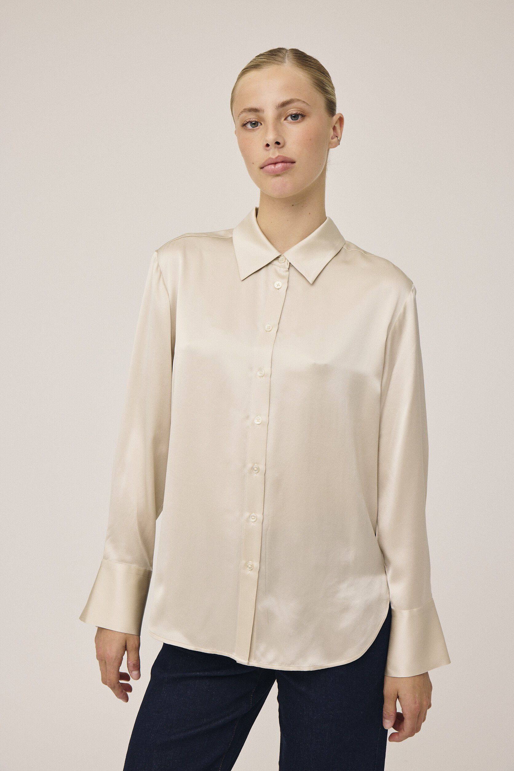 Gia 1 Skjorte - 100% Silke