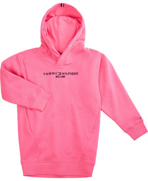 ESSENTIAL HOODIE SWEAT DRESS L/S