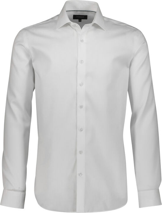 Plain fine twill shirt LS