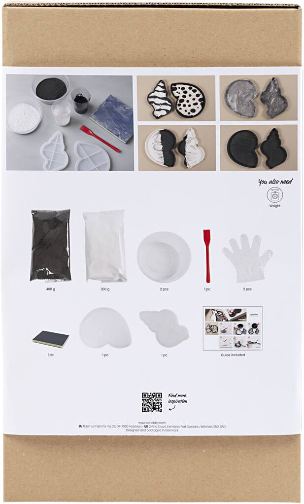 DIY Kit Resin St&oslash;bning, Konkylie