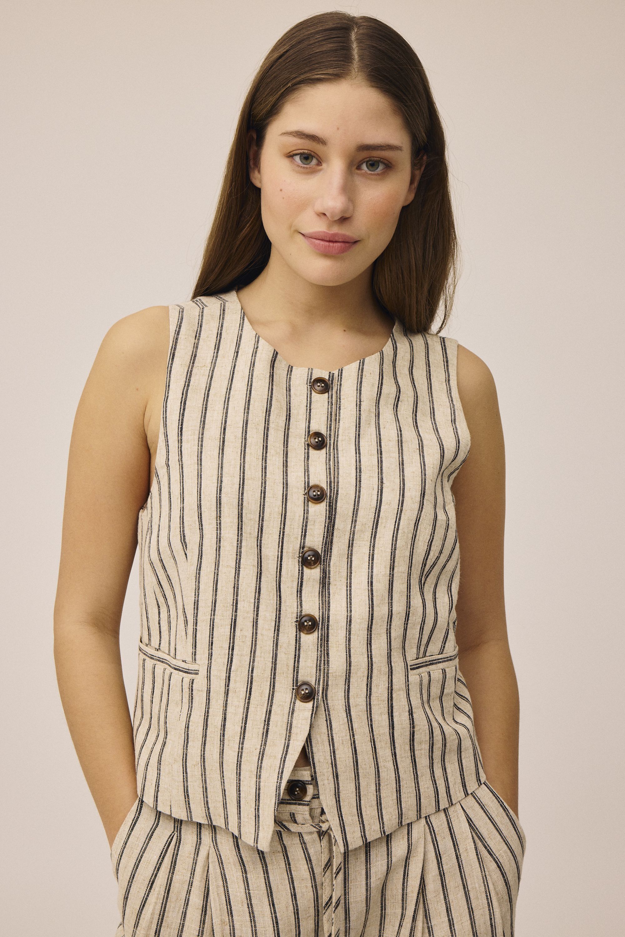 Ingrid 2S - Viscose & linen mix