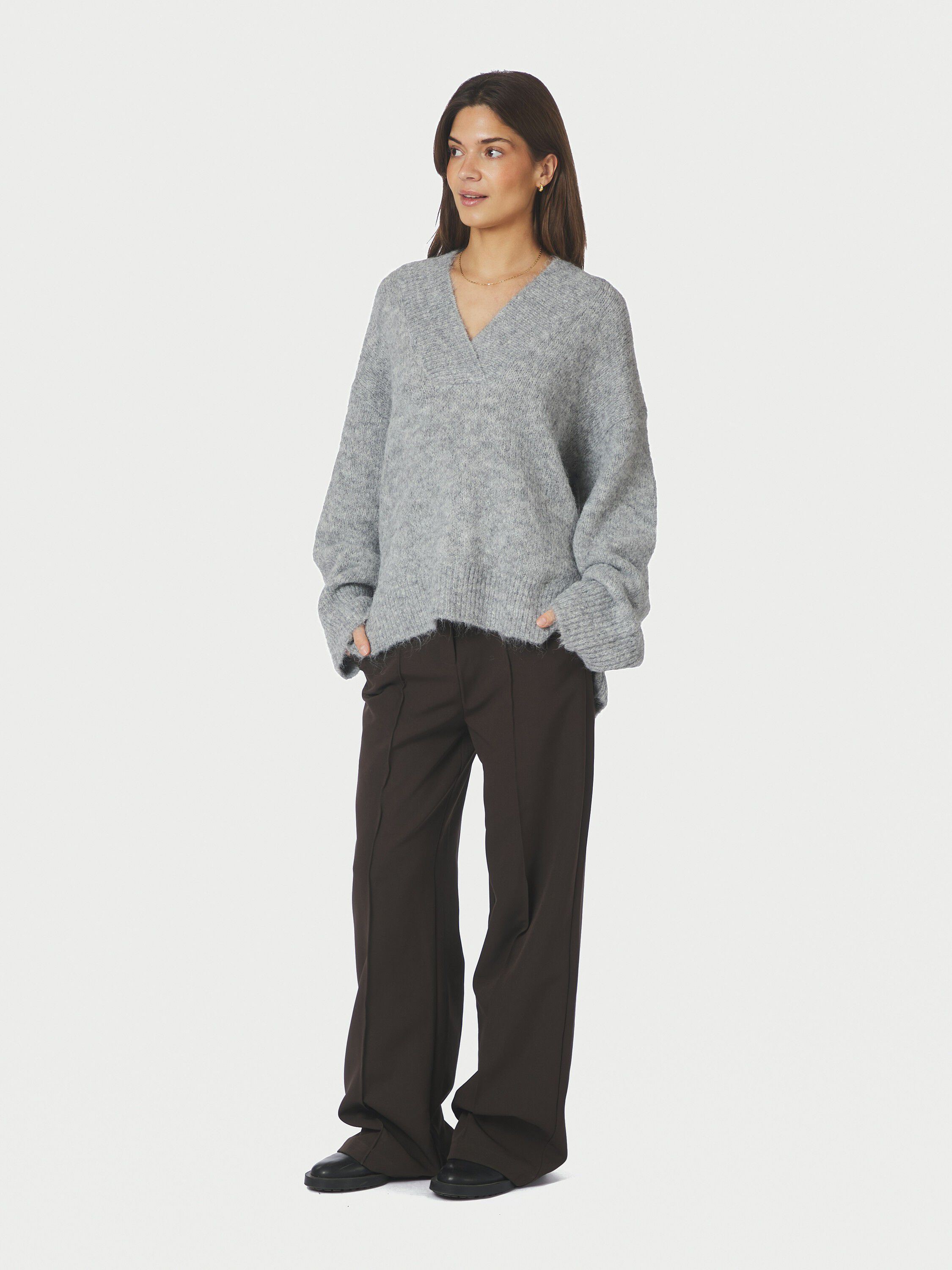 Melli Fluffy strikket bluse