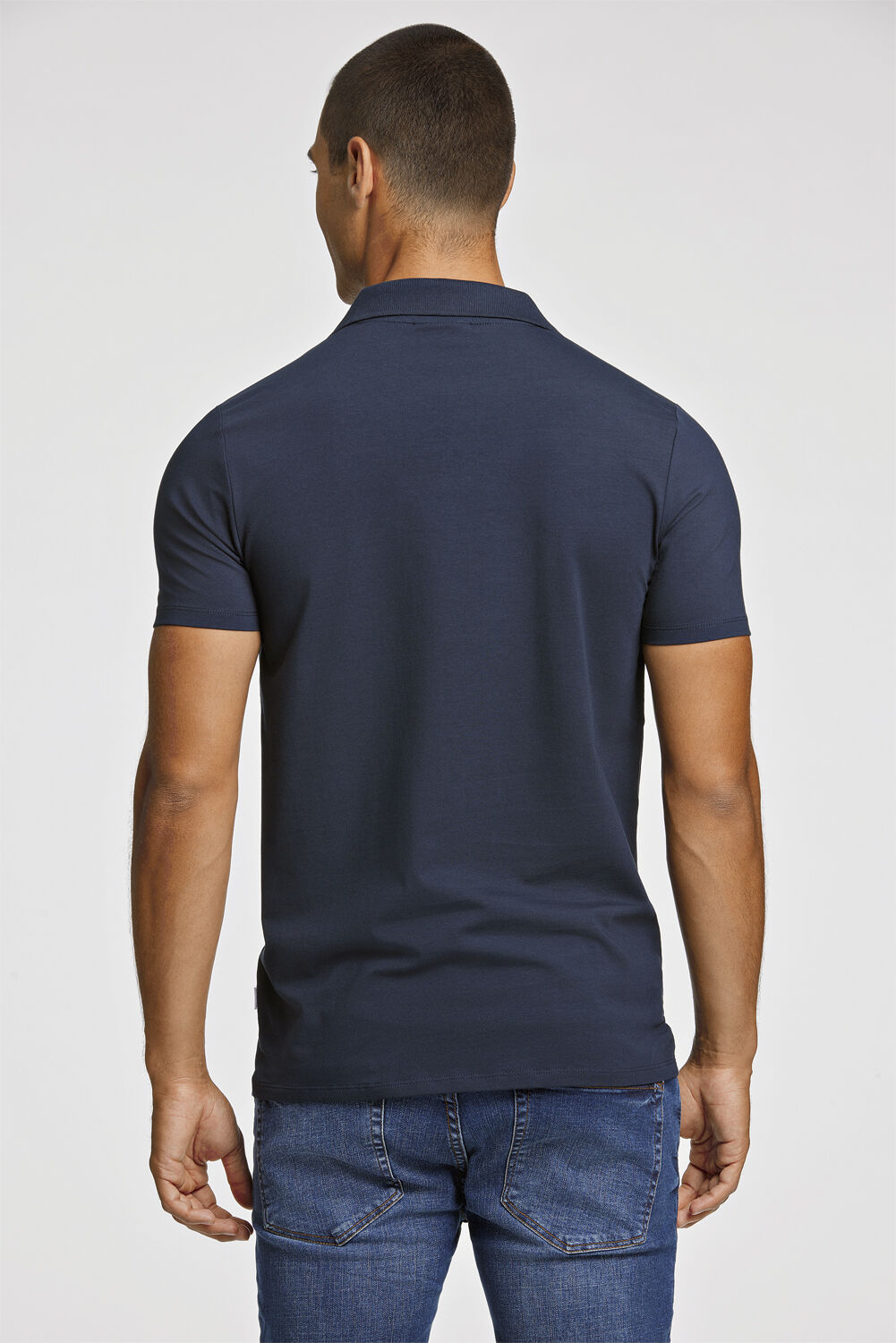 Stretch polo shirt S/S