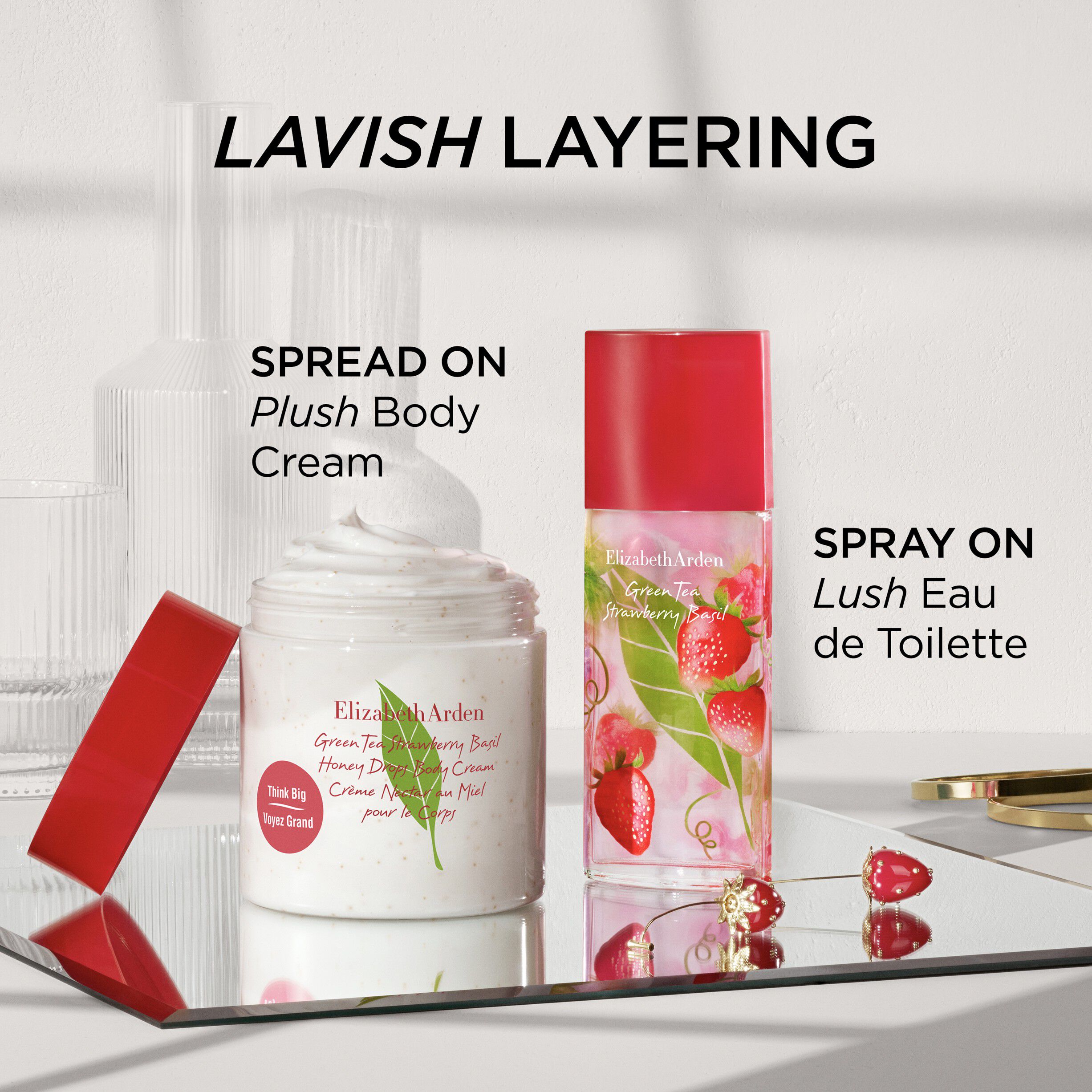 Green Tea Strawberry Basil