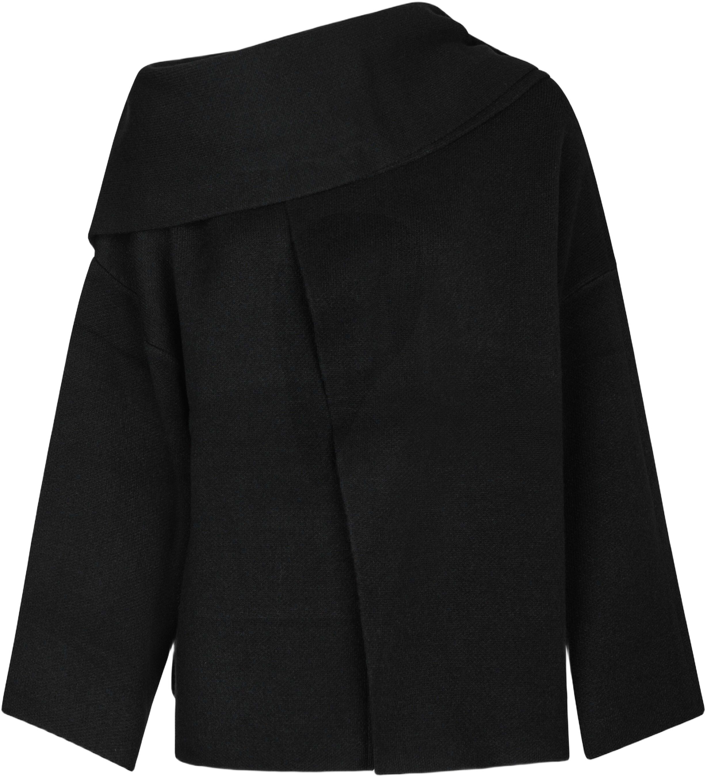 Wals Knit Scarf Blouse