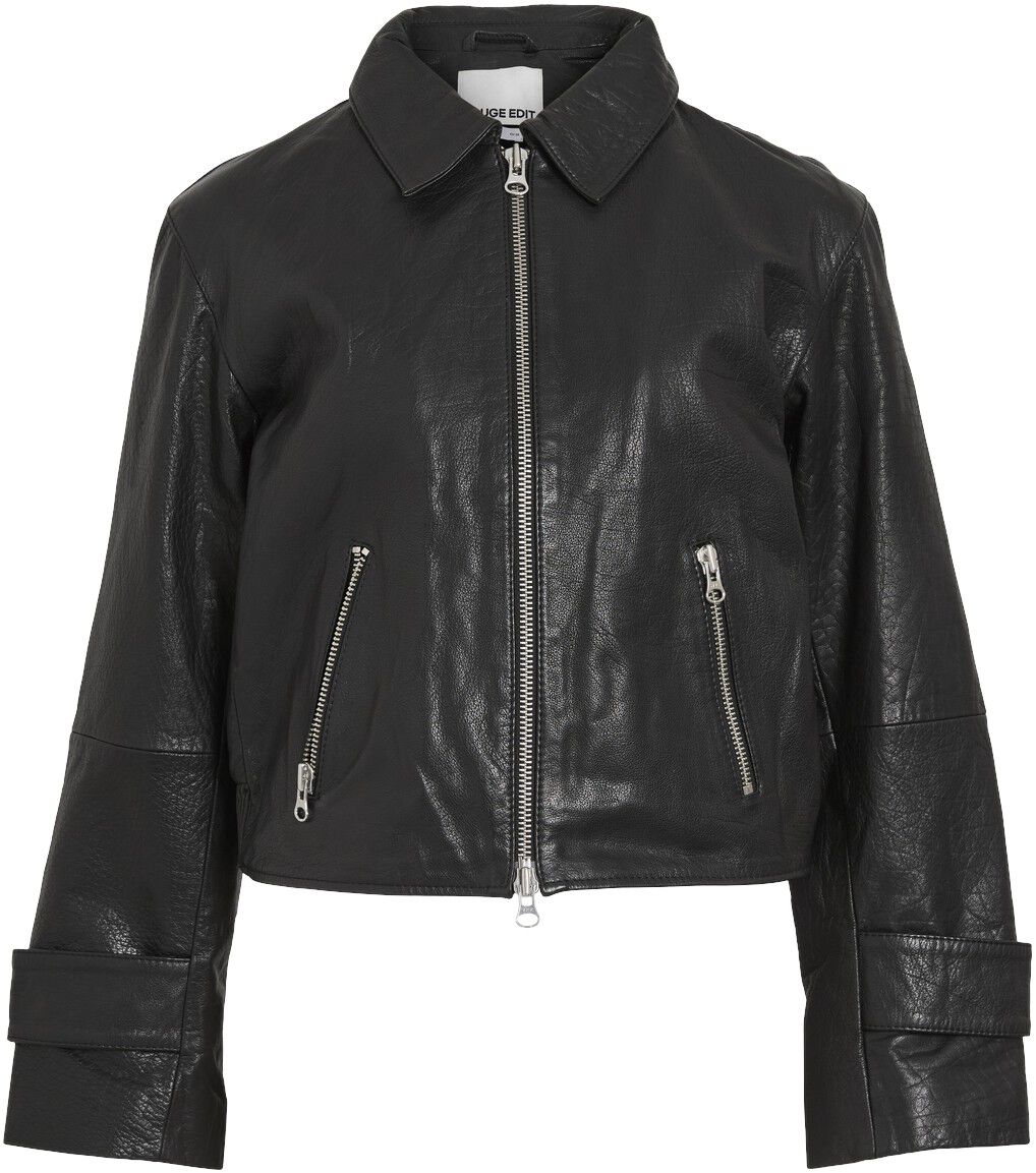 Roumagda L/S Leather Jacket