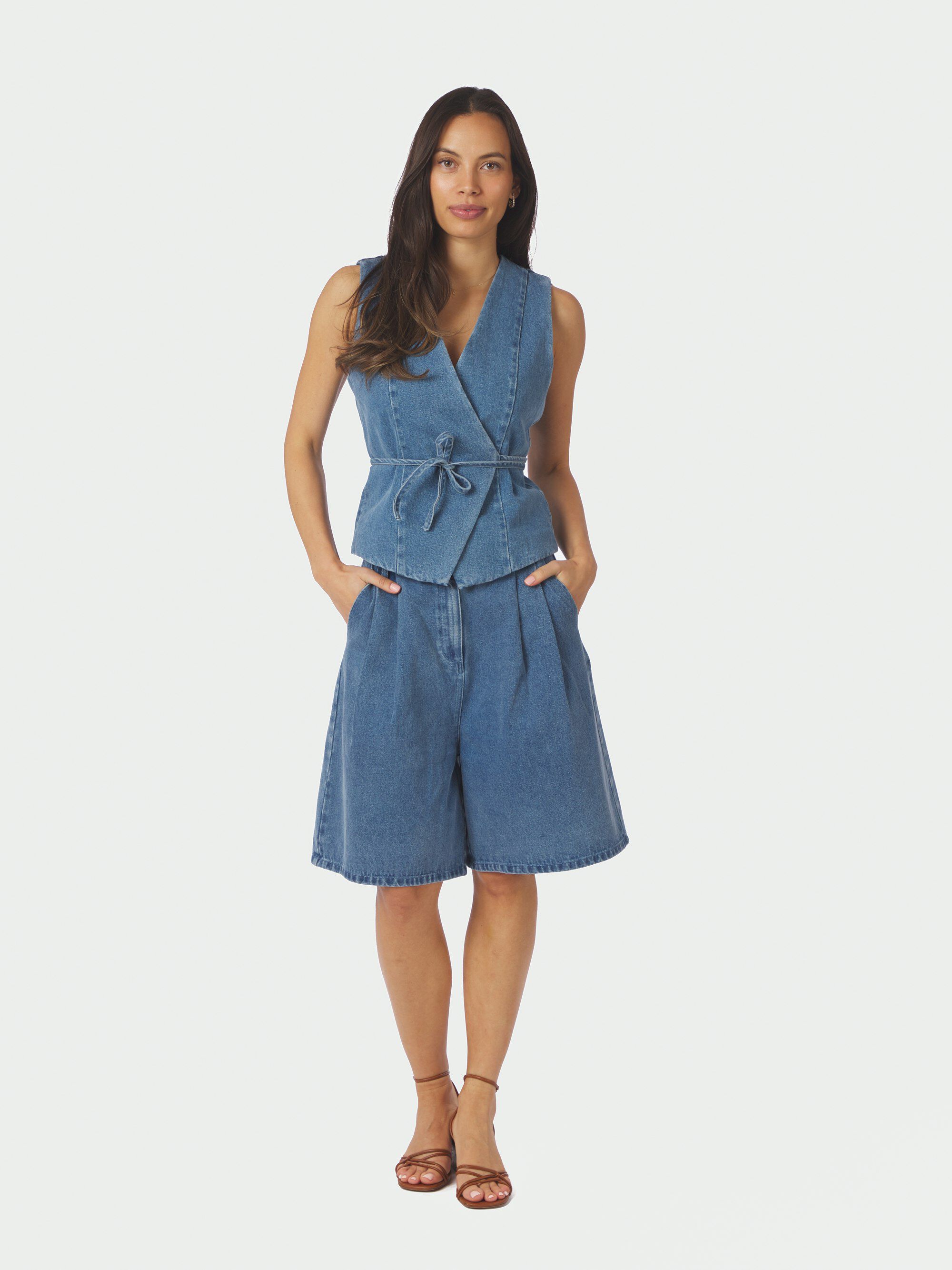 Rosel Denim Shorts