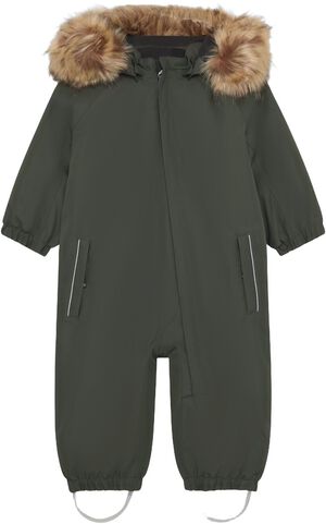 Baby Coverall W. Fake Fur