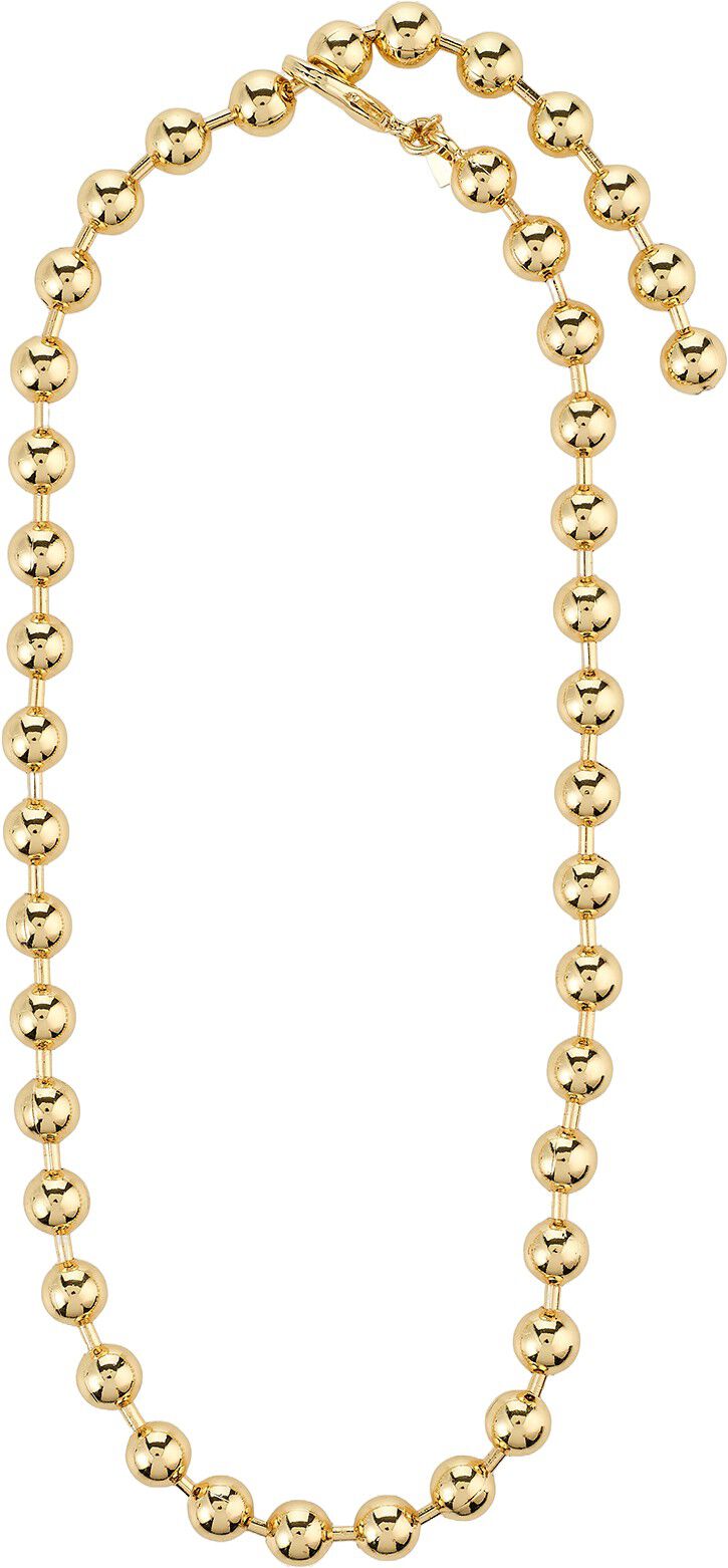 AIR halsk&aelig;de guldbelagt